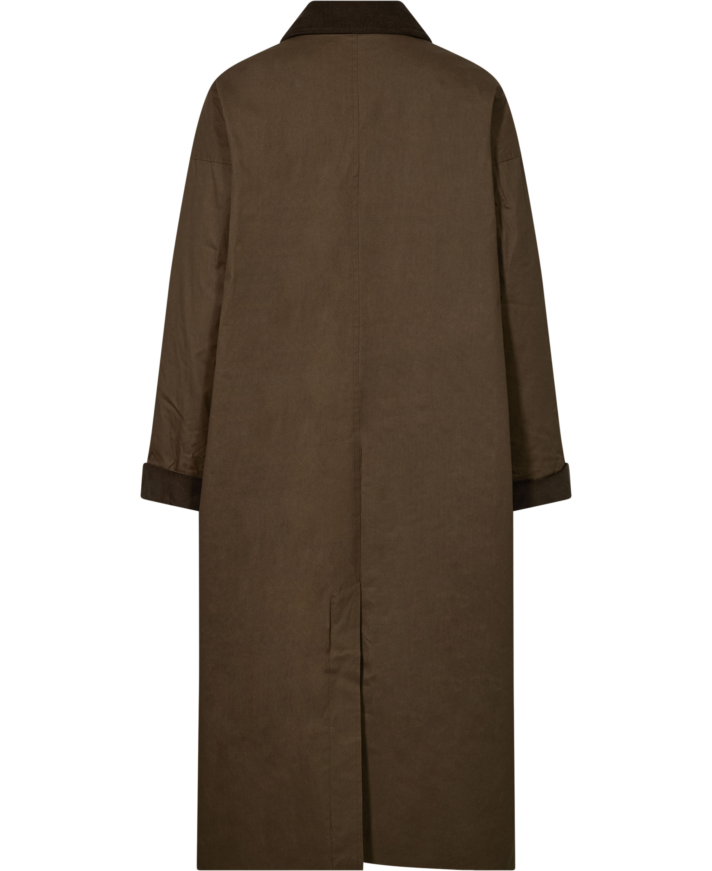 Emmy 1 coat with corduroy detail - GRS