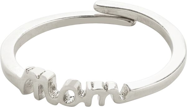 LULU mom stack ring silver-plated