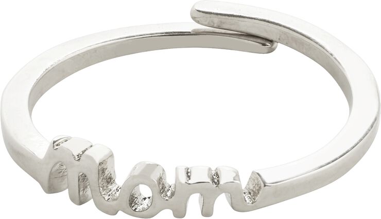 LULU mom stack ring silver-plated
