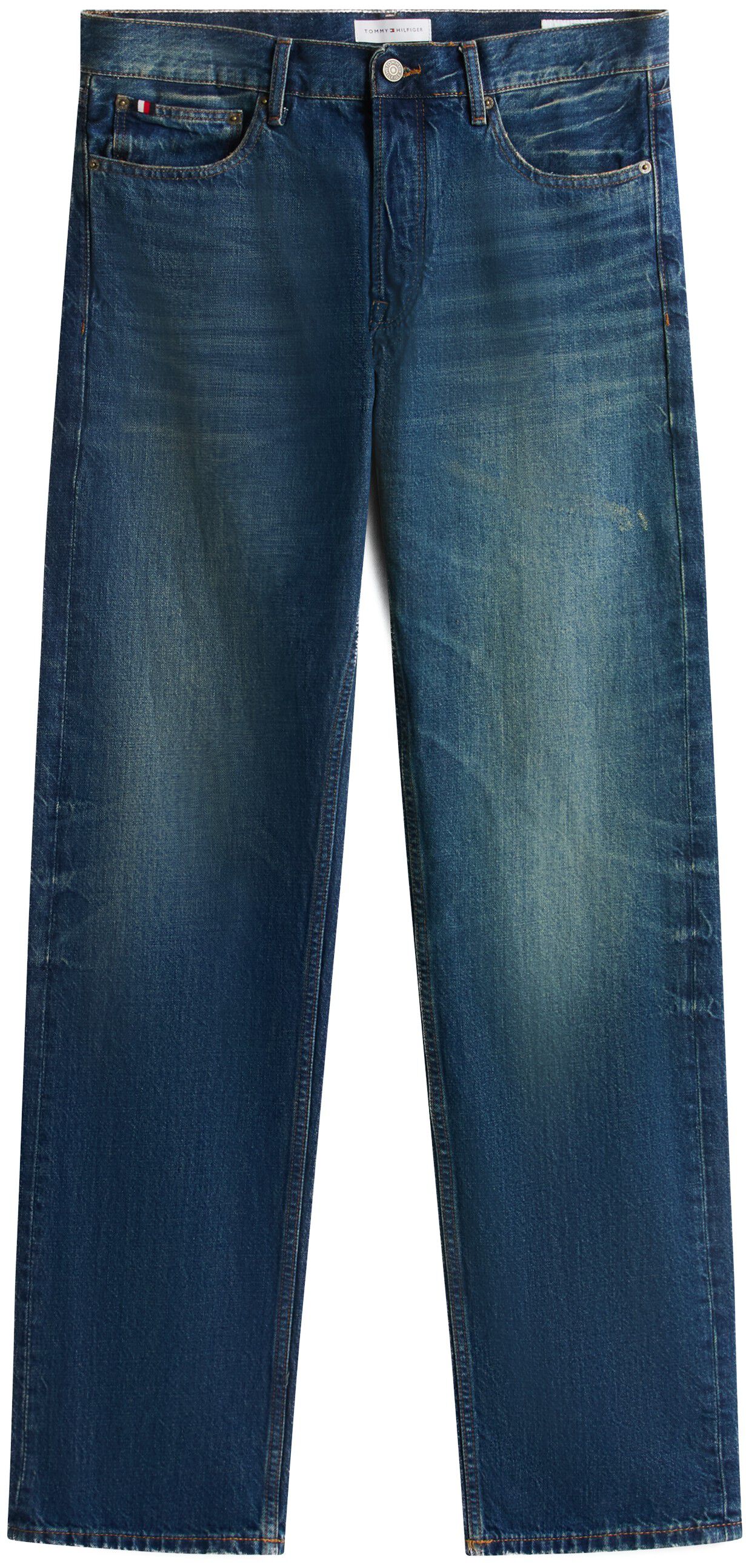 Dover Regular Straight Faded Jeans