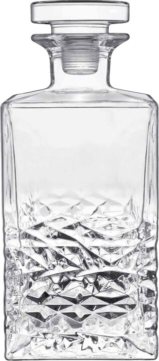 Textures karaffel klar 75 cl L8,5cm B8,5cm H20,7cm