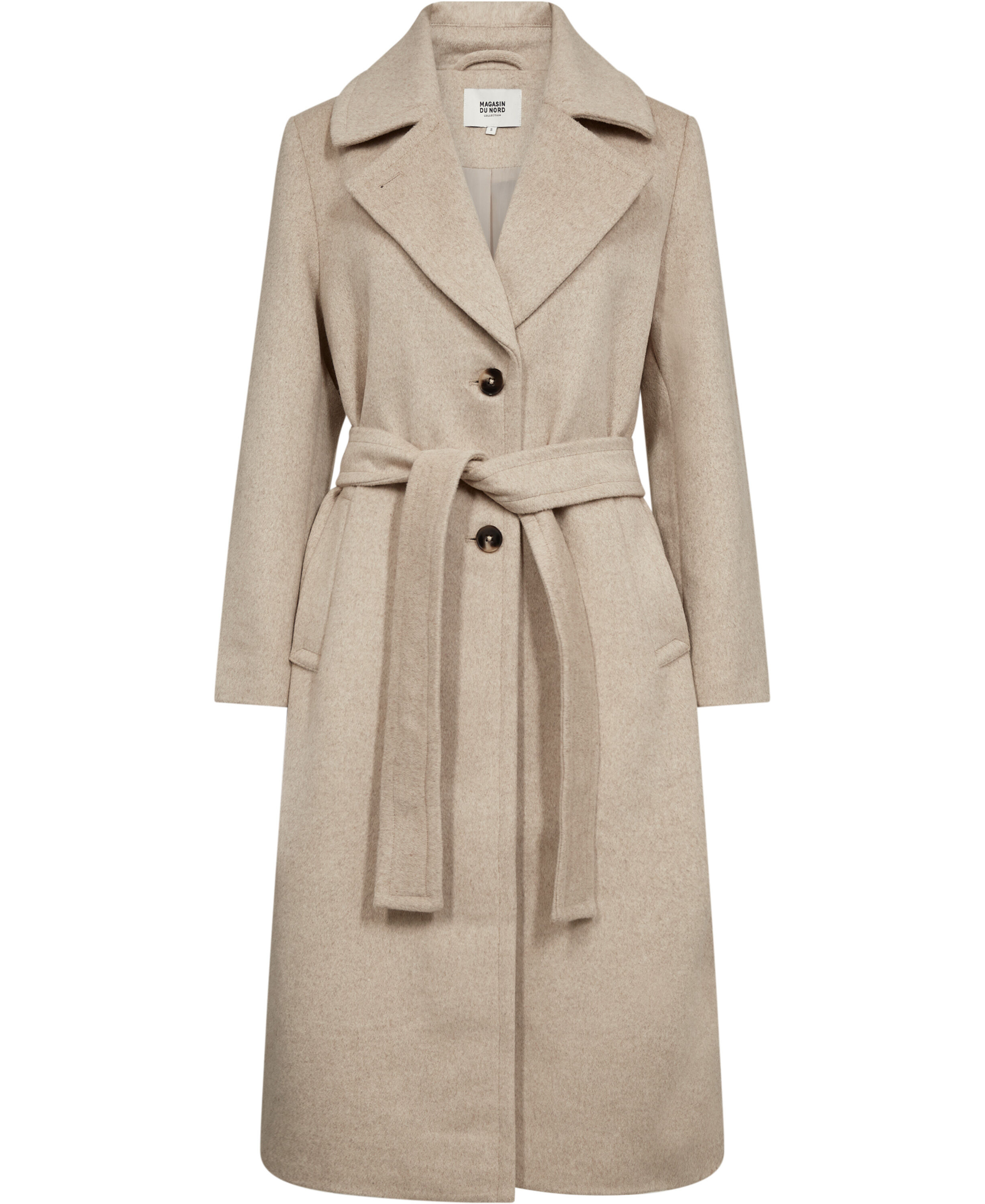 Reeva 7 Frakke - Uld mix GRS