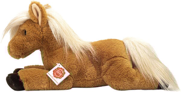 Teddy Hermann - Liggende hest 34 cm