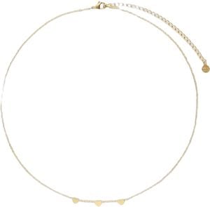 Necklace with three hearts