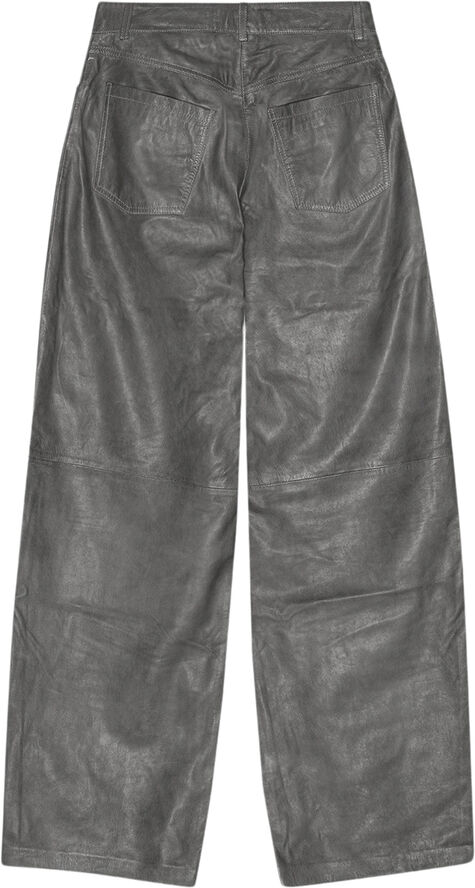 Cocoon Leather Pants