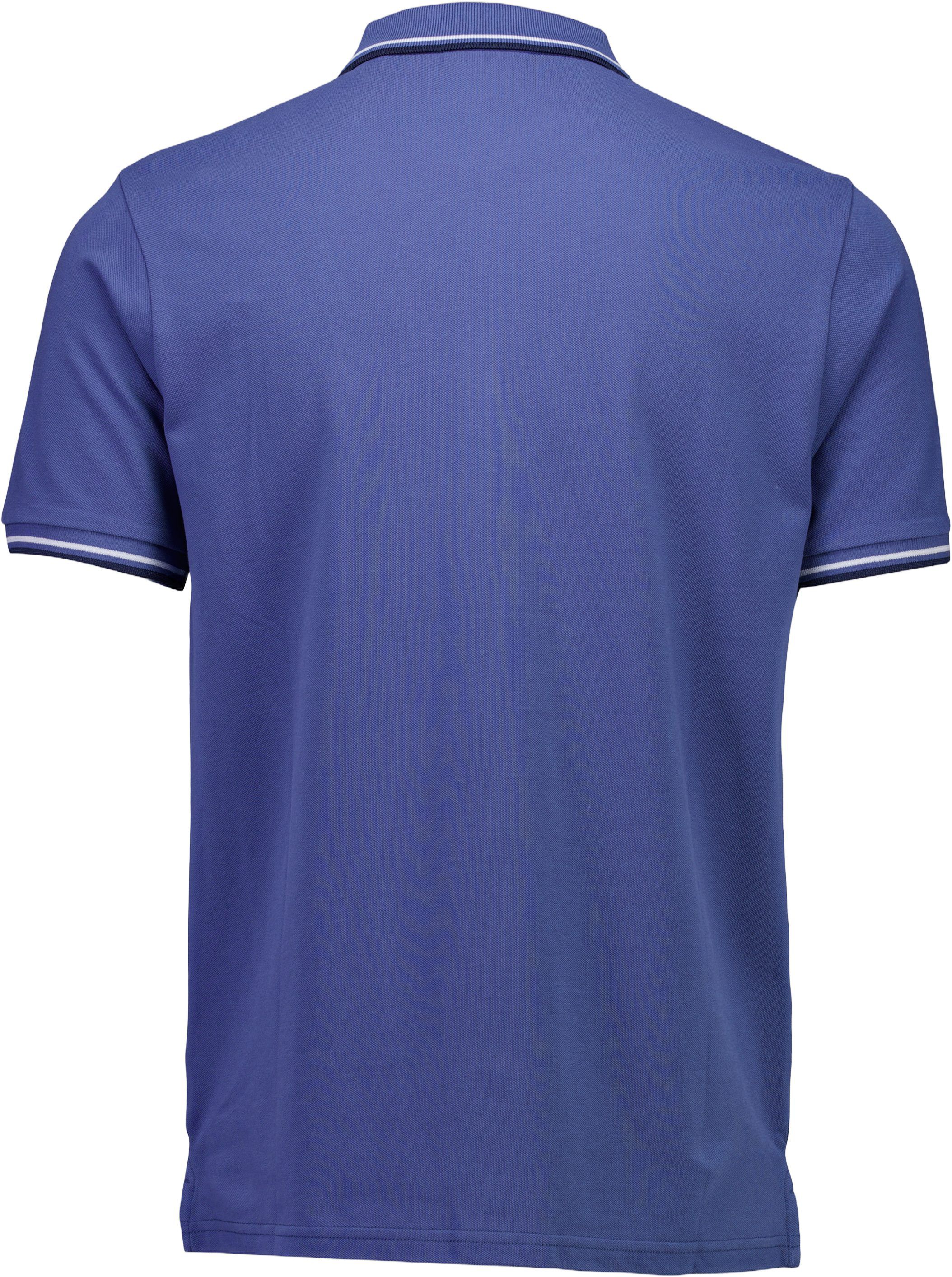 Polo shirt w. zip neck