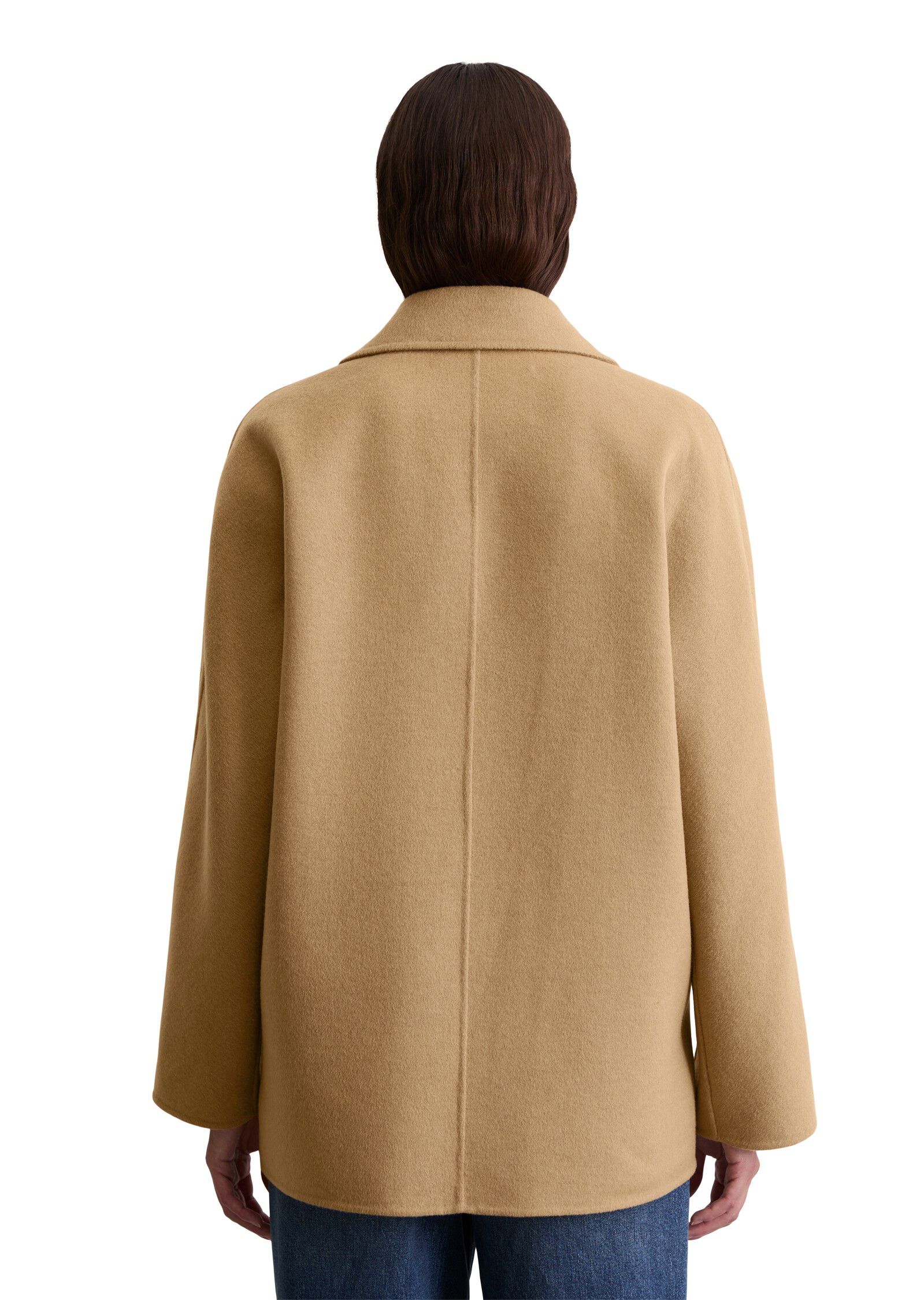 Caban jacket, double face workmansh