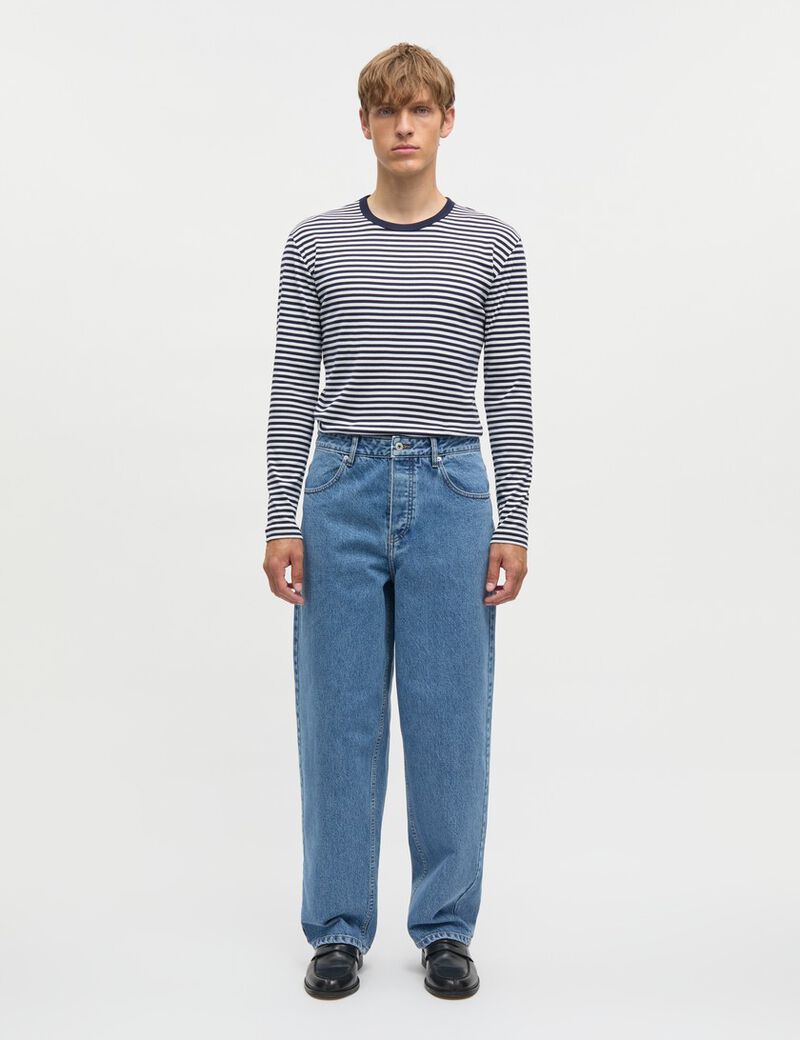 Duo Rib Tobias Tee Ls