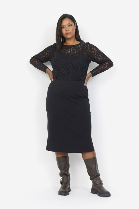 Curvy WA-GRAZIA 2 T-shirt Sort