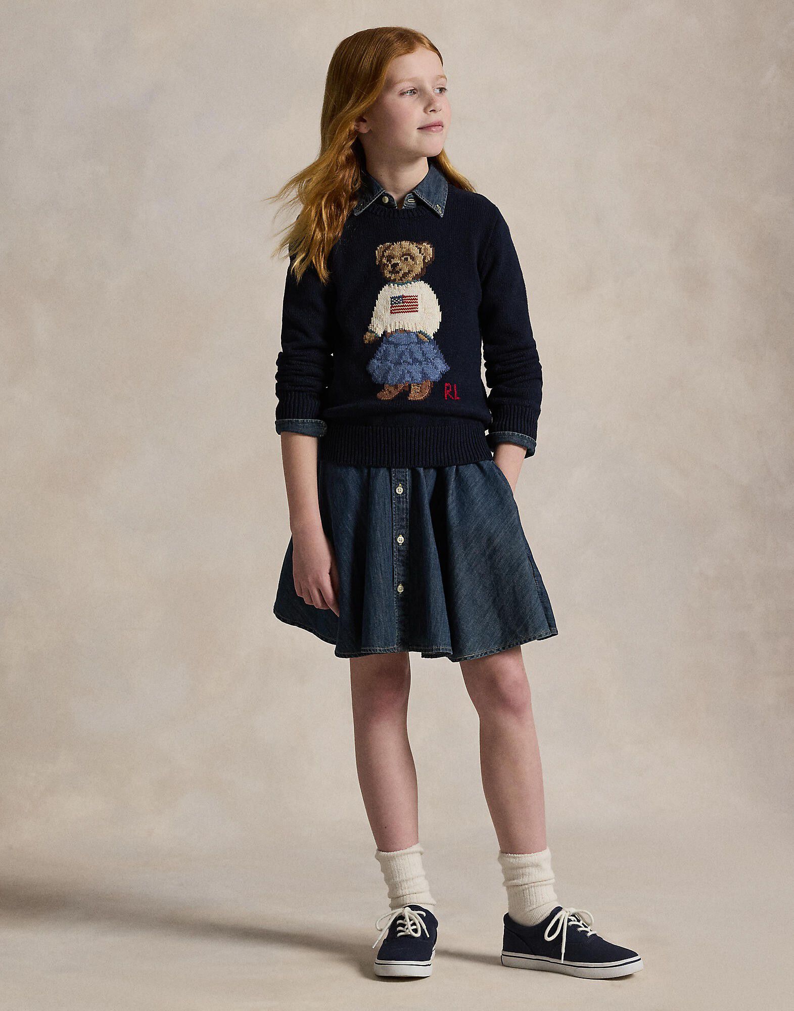 Iconic Bear Cotton Sweater