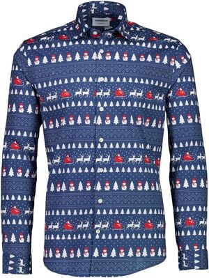 AOP Christmas shirt L/S