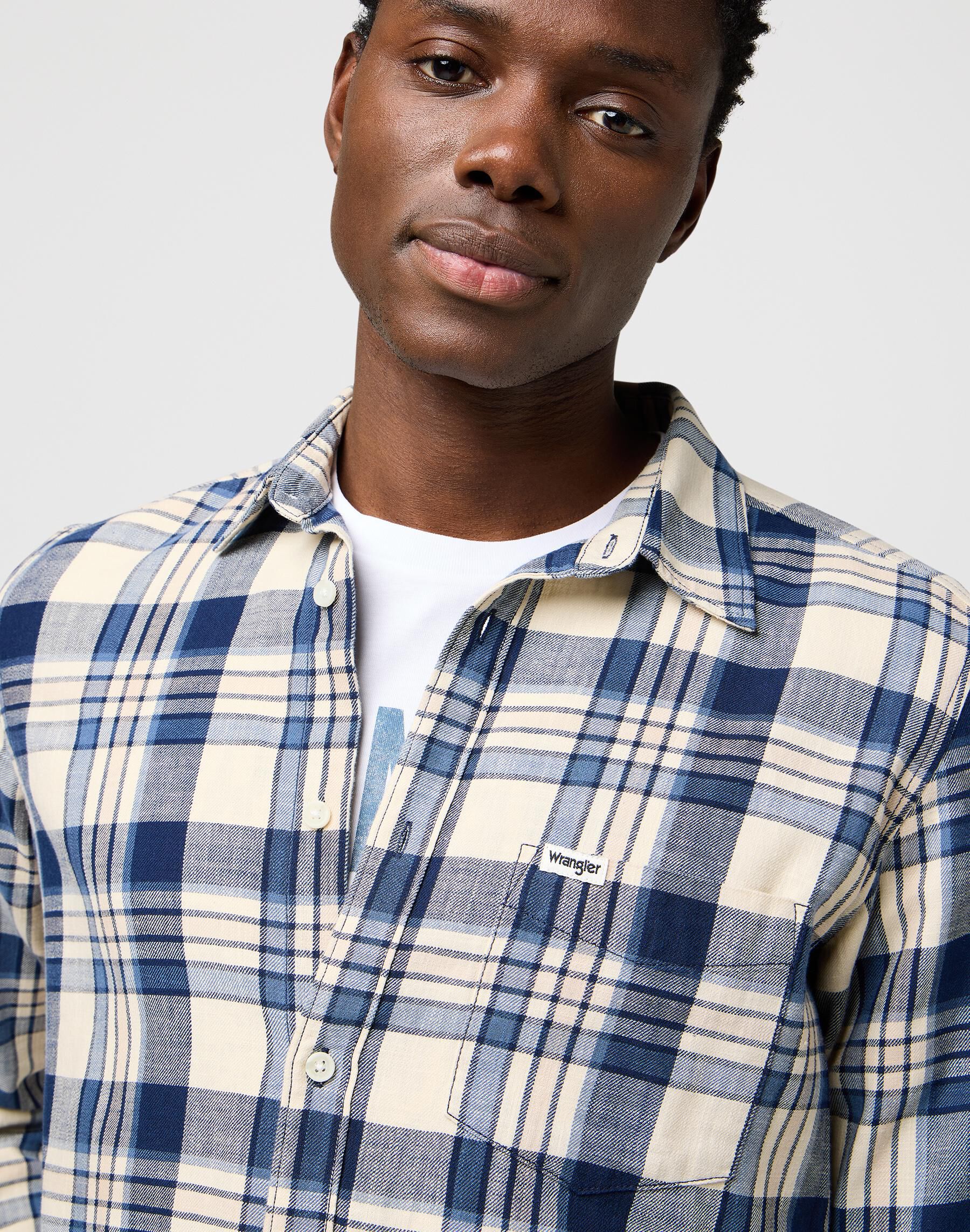 1 PKT INDIGO SHIRT LIGHT INDIGO