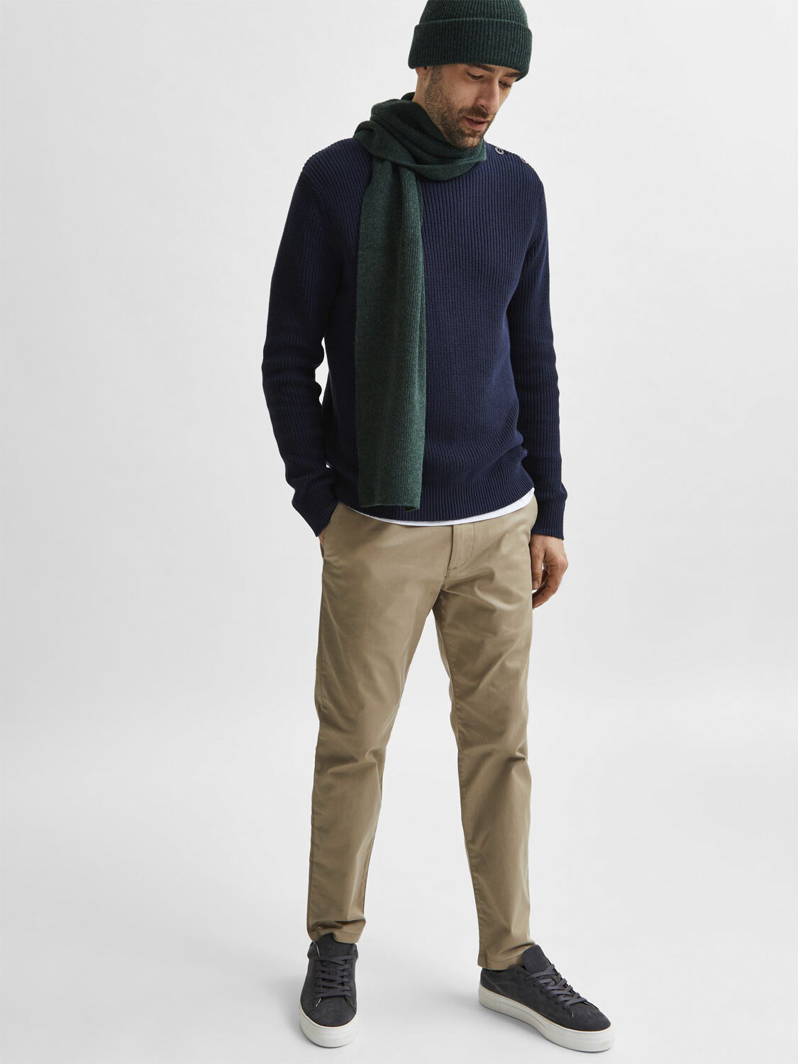 SLHSLIM-BUCKLEY 175 FLEX PANTS W NO