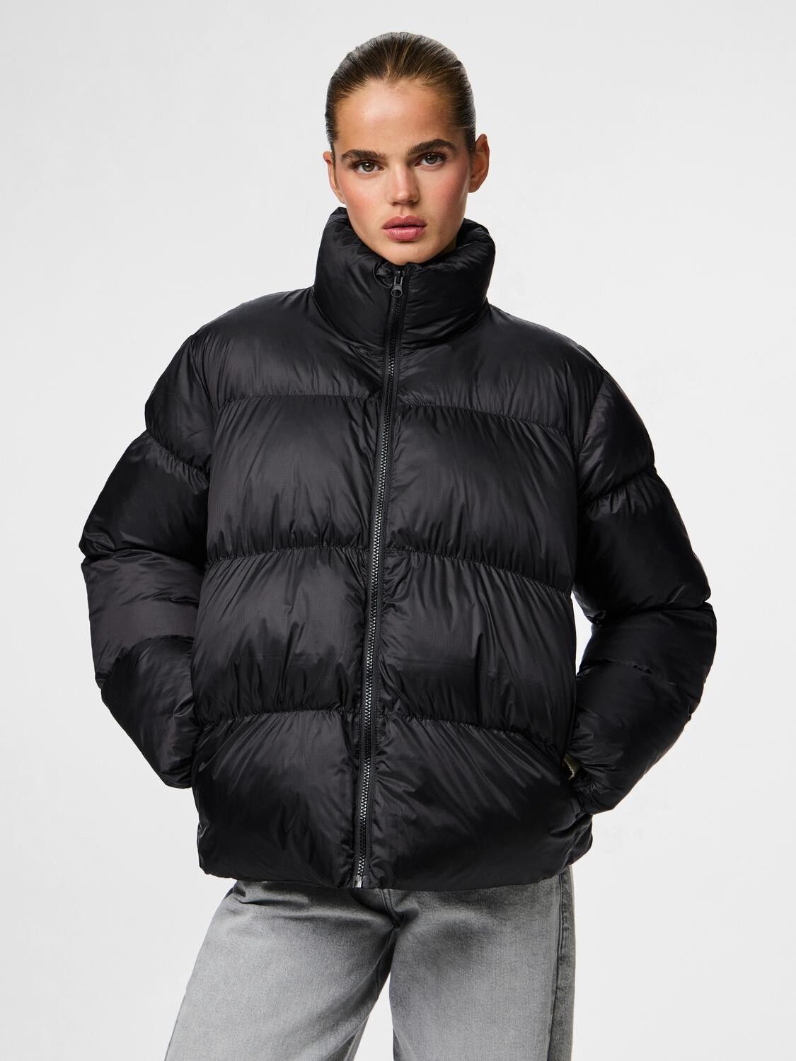 PCMILLA SHINY PUFFER JACKET