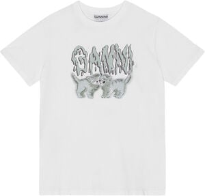 Basic Jersey Love Cats Relaxed T-sh