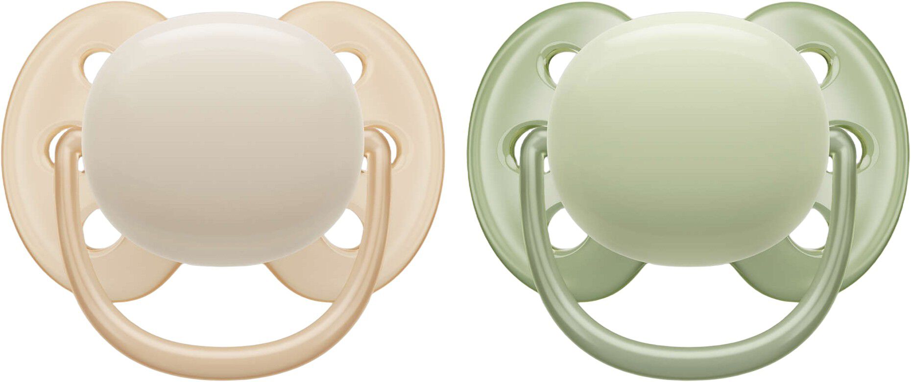 Philips Avent ultra soft sut - Pakke med 2 - 0-6m