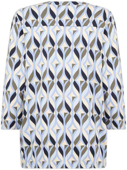 SC-FELICITY AOP 552 Bluse Bl&aring;