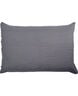 Hør stonewashed gavlpude 60x90 mørkegrå