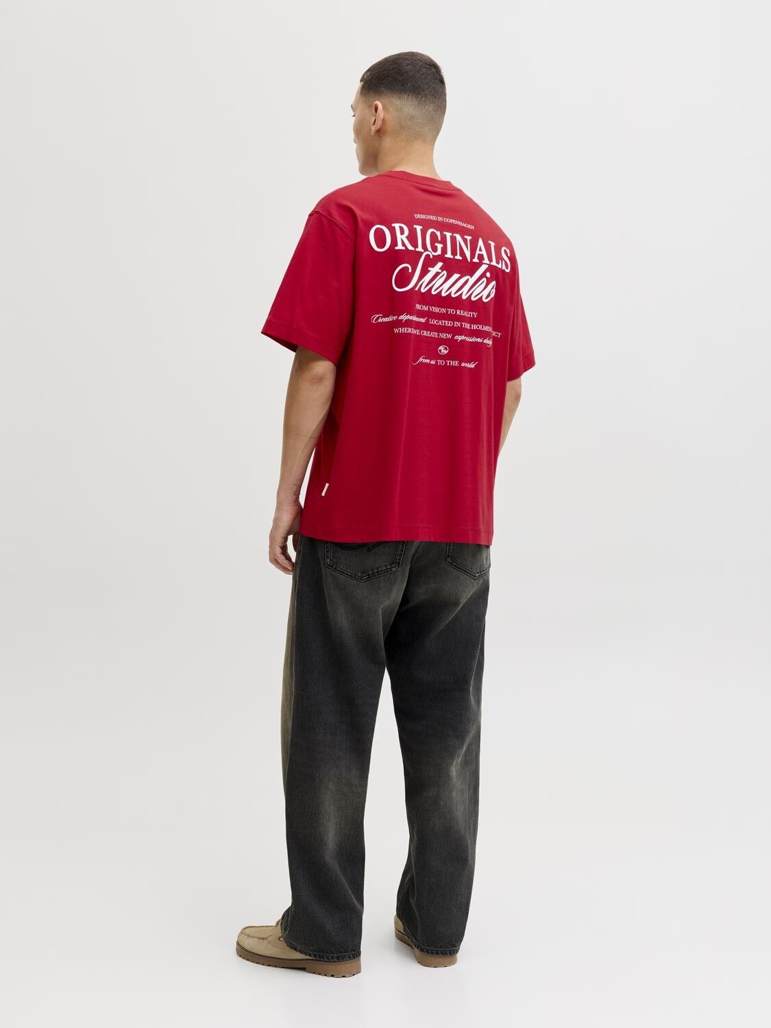 JORNORREBRO TYPO TEE SS CREW NECK N