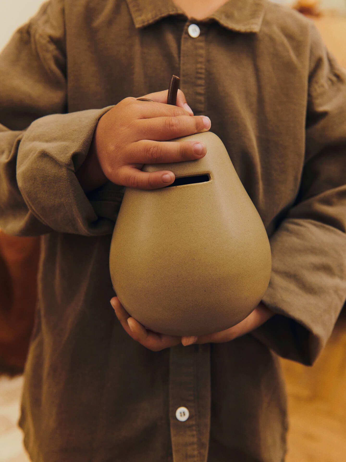 Pear Money Bank - Cashmere