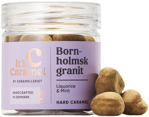 Bornholmsk Granit, 90g d&aring;se (Lakrids-Mint)
