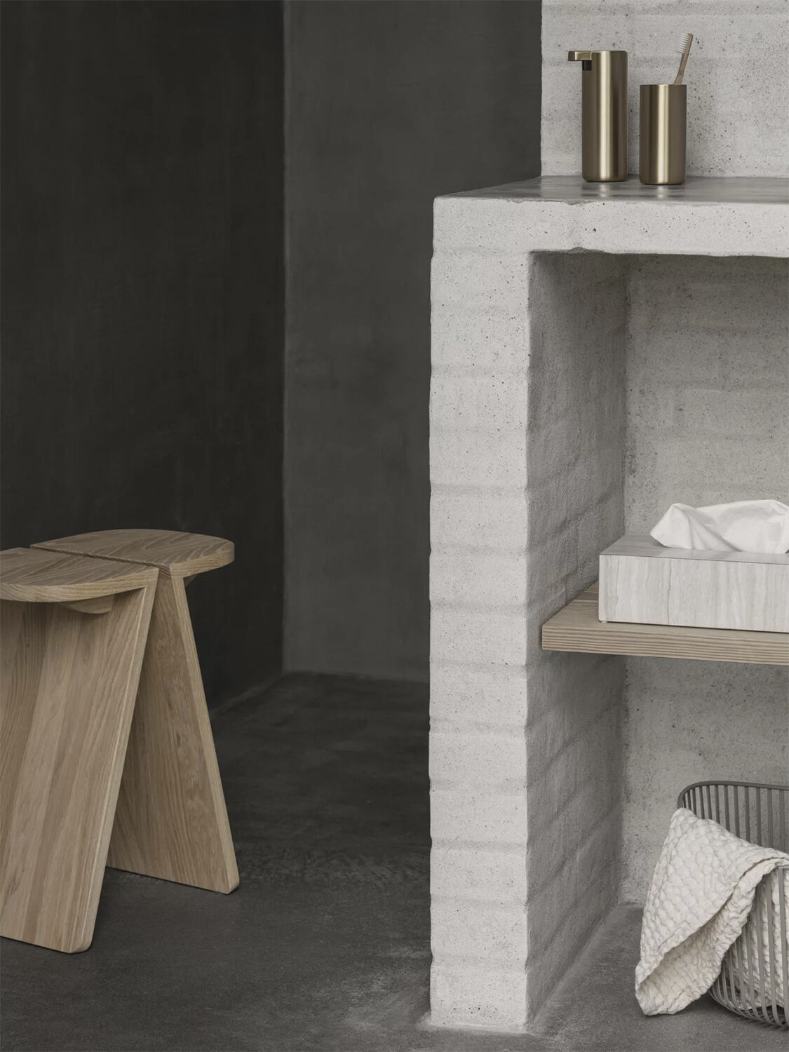 Soap dispenser -MODO- Colour Brass 165 ml