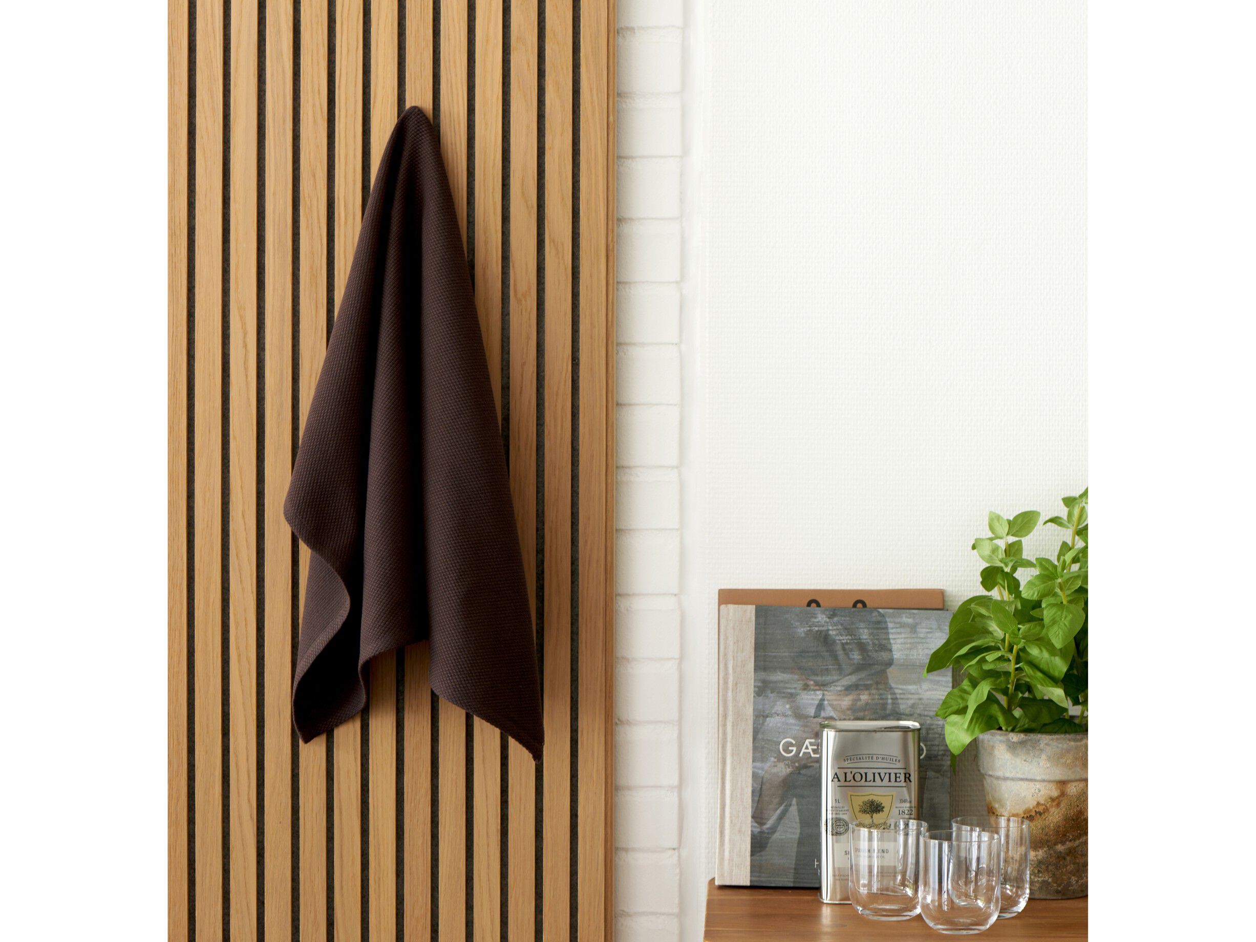 Viskestykke Diamond 50x70 cm Coffee Bean