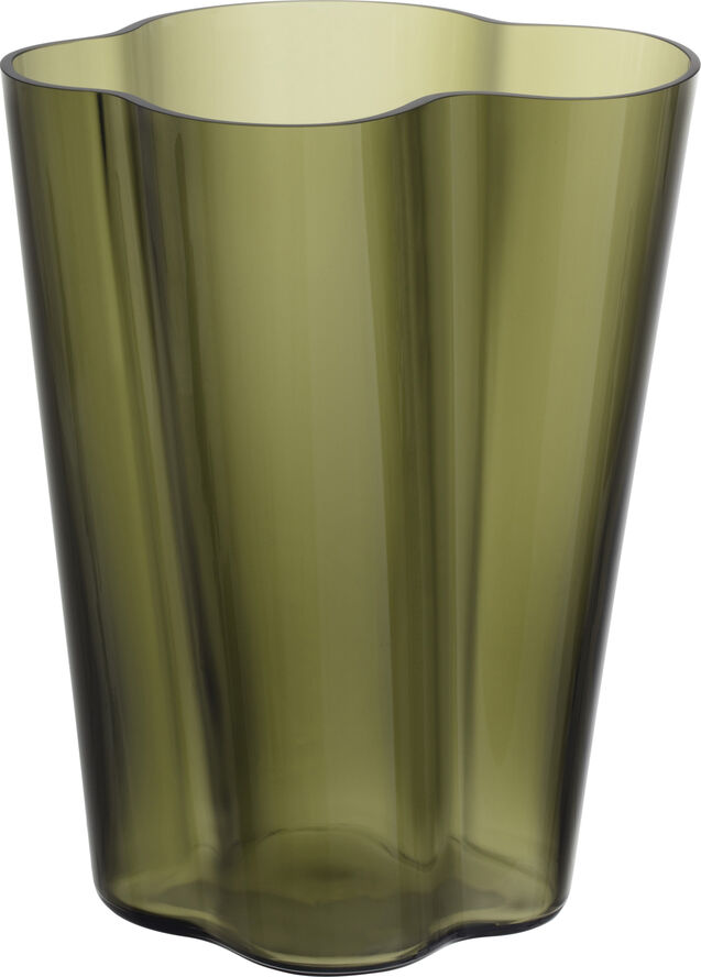Aalto vase 27 cm - mosgrøn