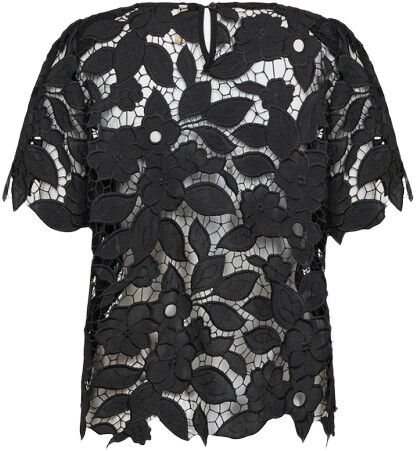 SC-CASSANDRA 1 Bluse Sort