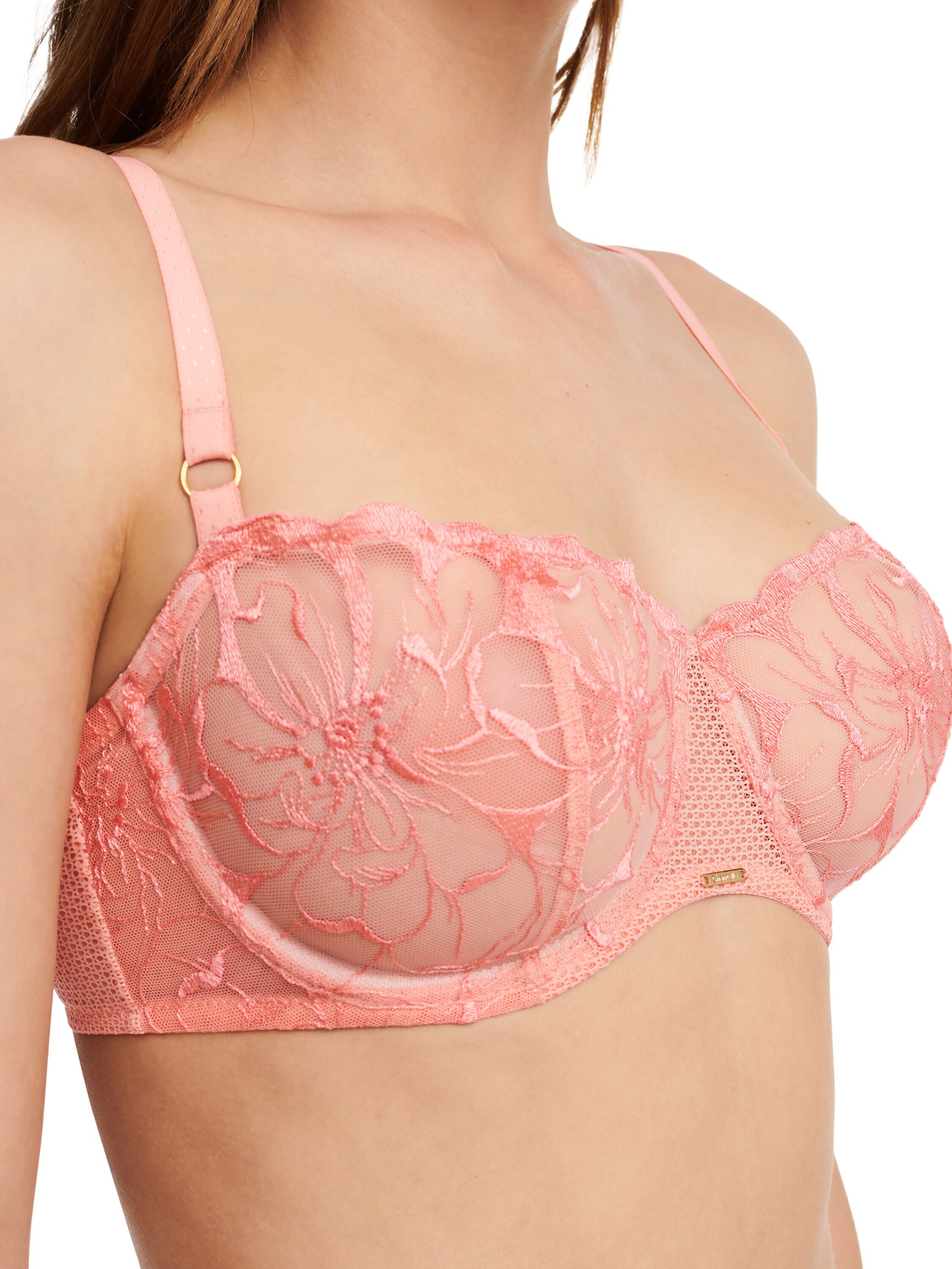 Fleurs Half-Cup Balcony Bra