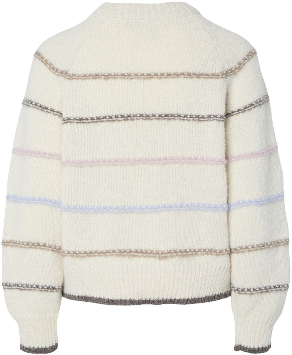 PCNELIA LS O-NECK KNIT NOOS BC