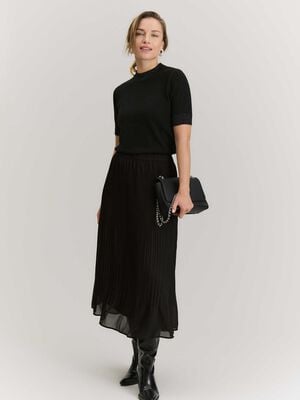 RWSally MW Long Pleated Skirt