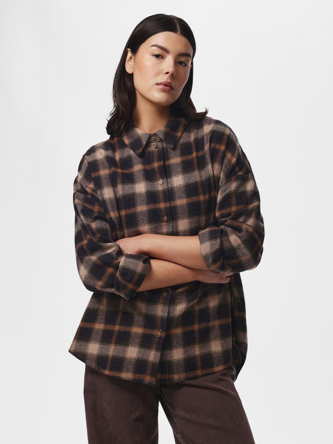 Pcjane Ls Oz Shirt Wvn D2D