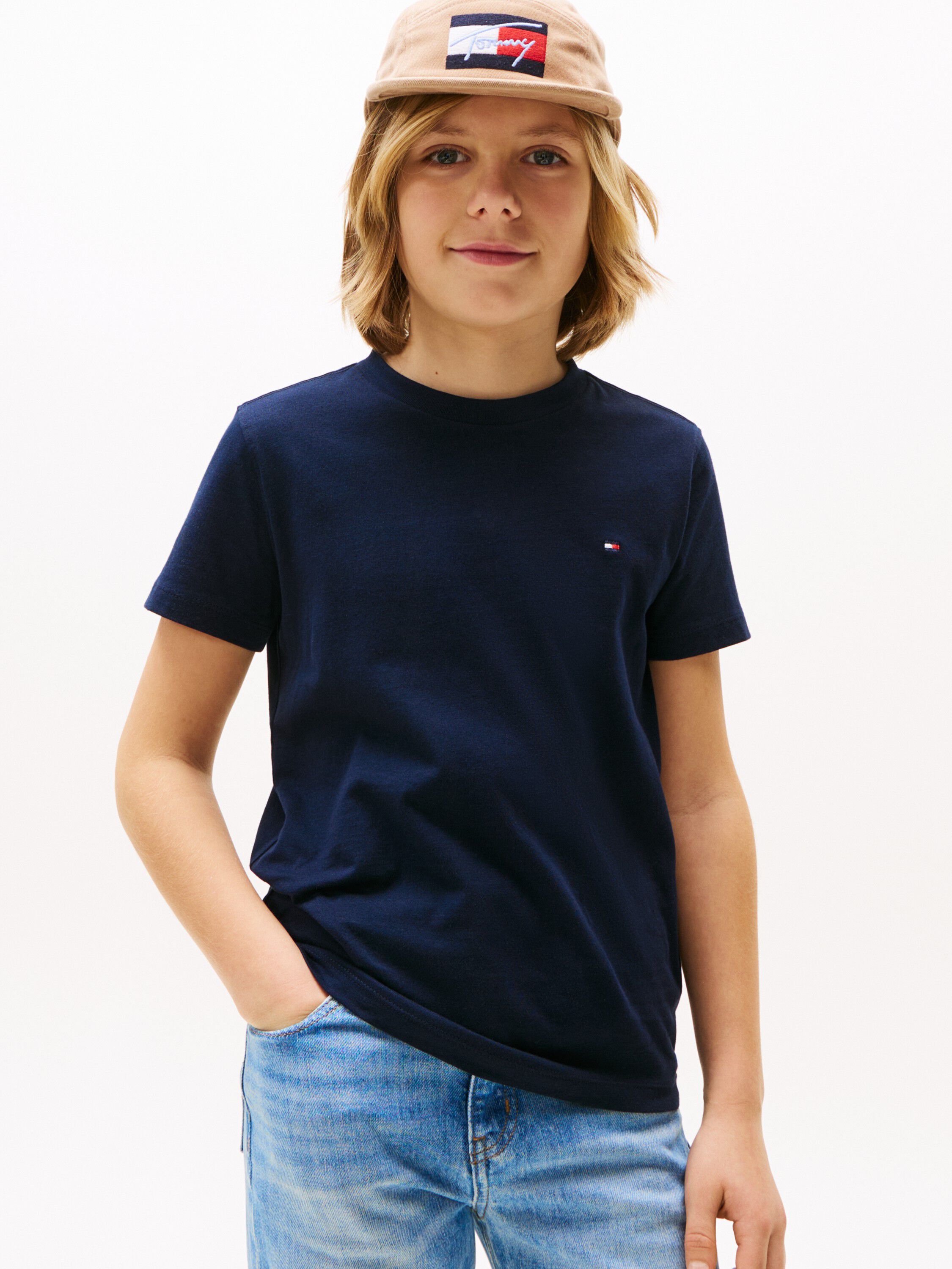 ESSENTIAL COTTON REG FIT TEE SS