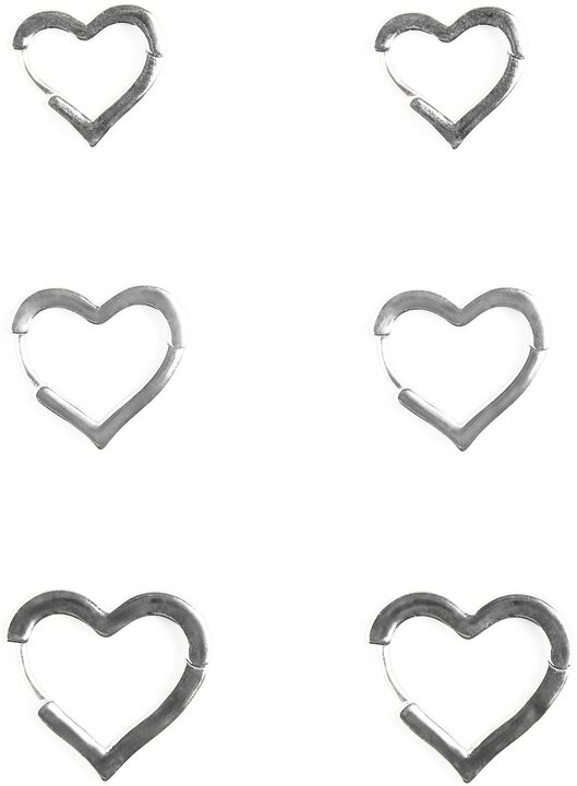 PCJIKKA EARRINGS 3-PACK