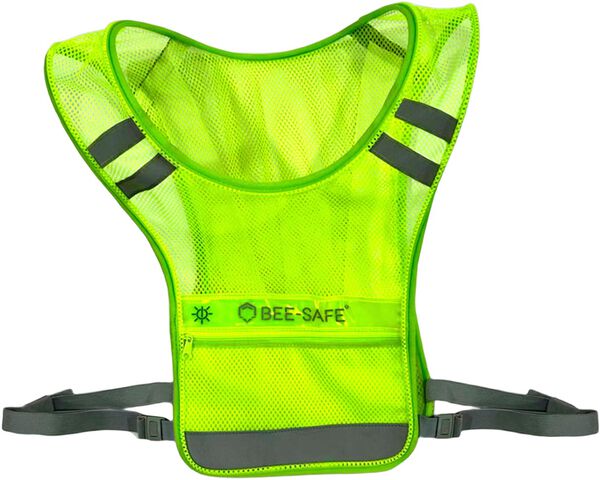 Løbevest med LED Lys.