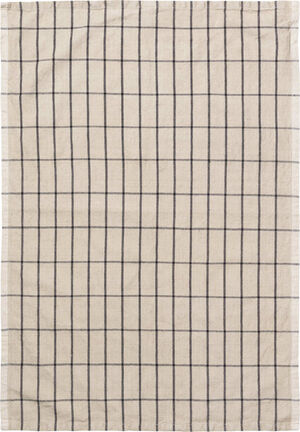 Hale Yarn Dyed Linen Tea Towels - Sand/B