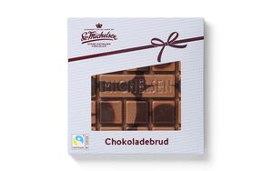 M&oslash;rk- og fl&oslash;dechokolade