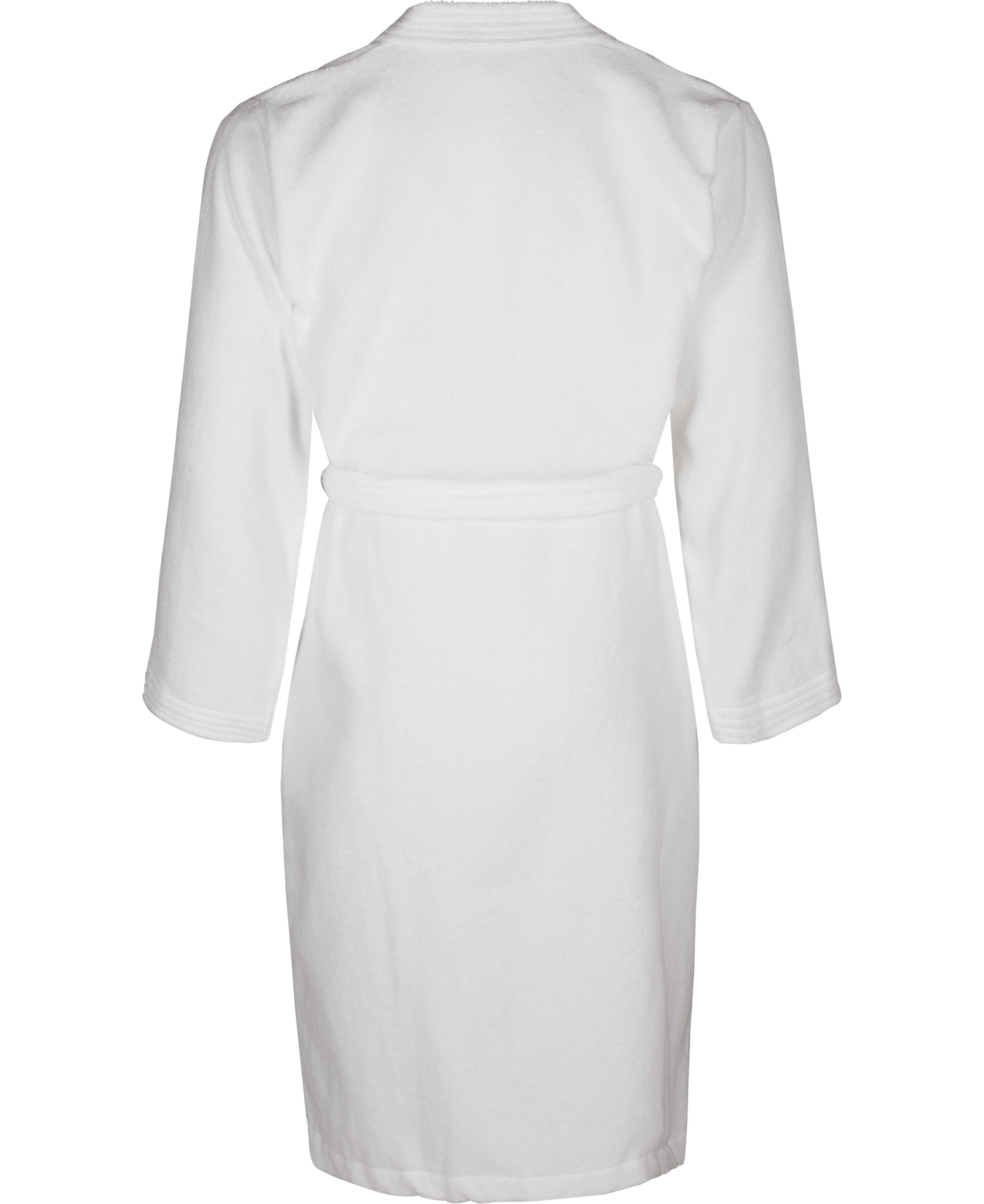 Frott&eacute; luksus morgenk&aring;be hvid