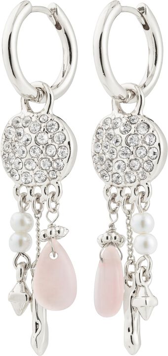 SHIFT hoop øreringe sølvbelagt