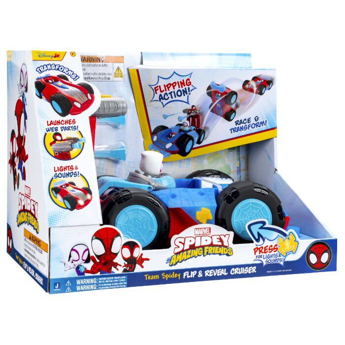 SPIDEY FLIP & REVEAL CRUI