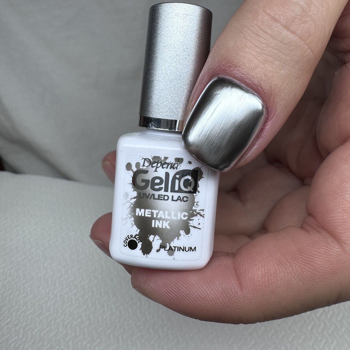 GeliQ Metallic Ink Platinum