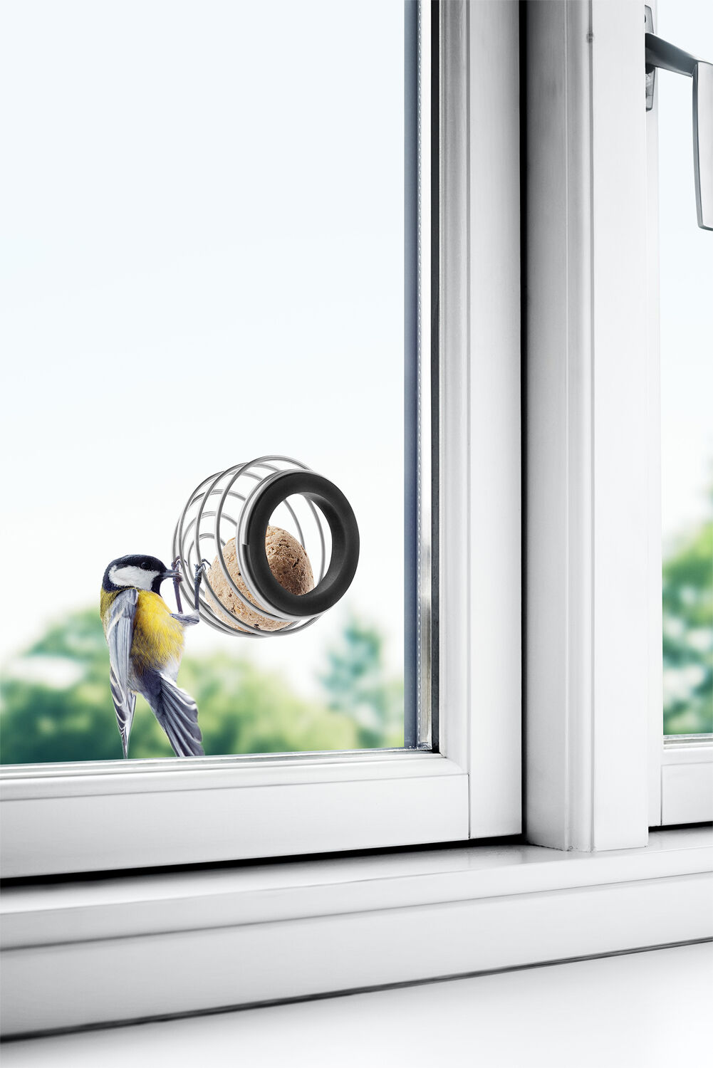 Mejsekugleholder til vinduet