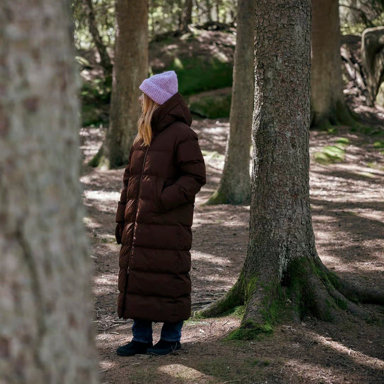 Anna purna Long Puffer Jakke