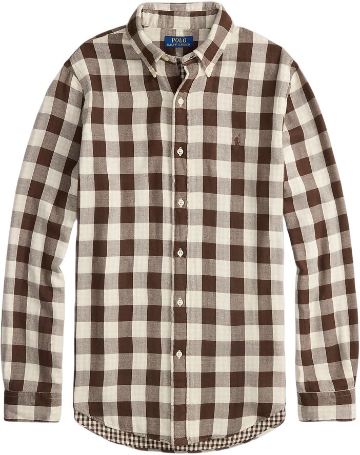 Custom Fit Plaid Double-Faced Shirt