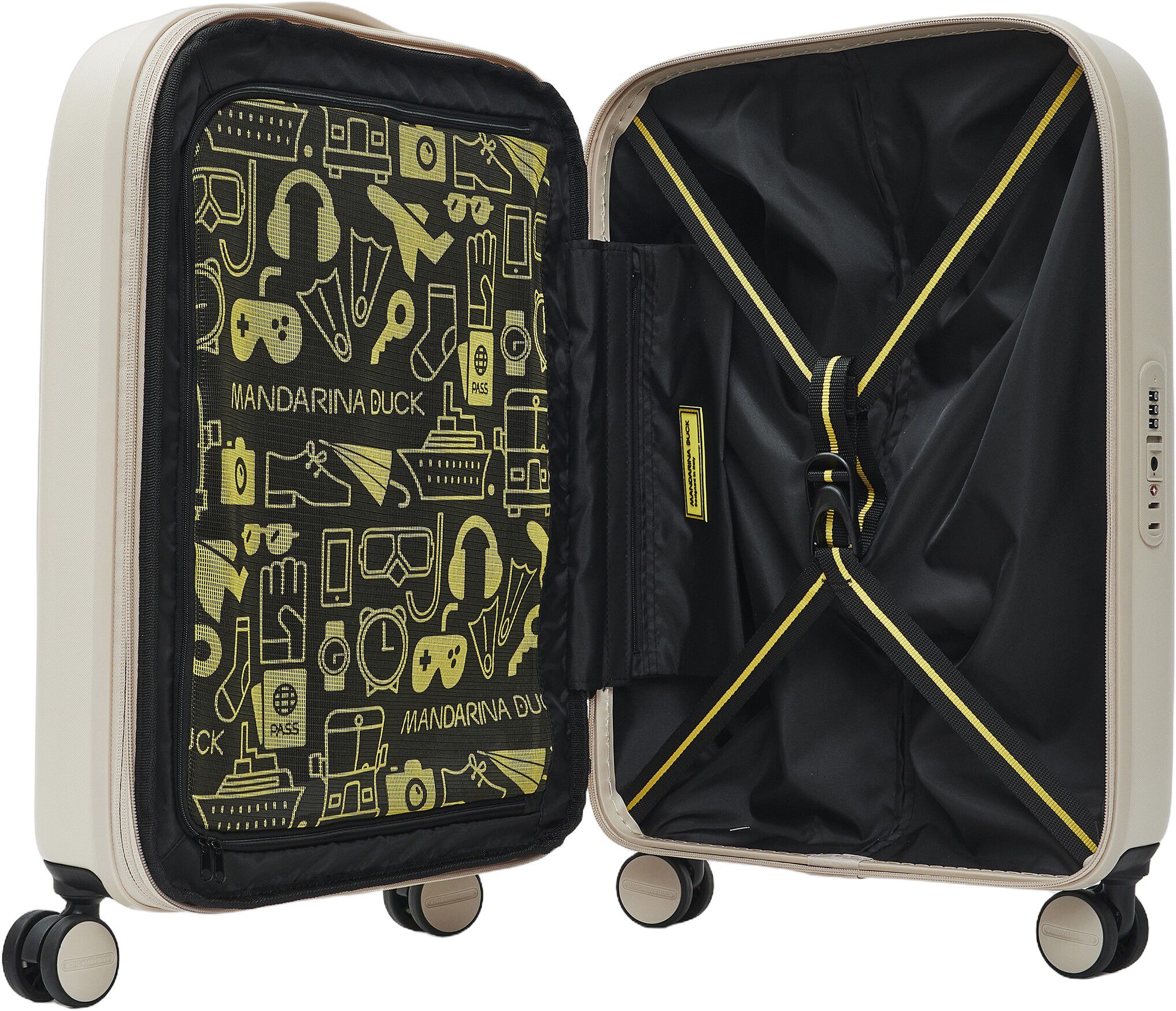 LOGODUCK + TROLLEY CABIN EXP / WHITE MOCHA