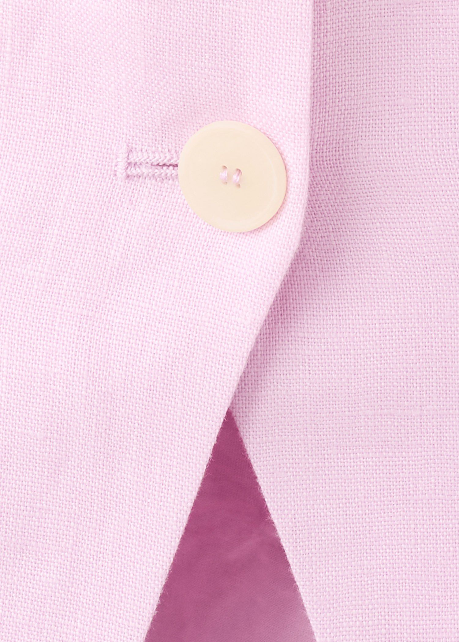 Linen suit waistcoat