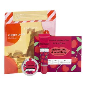 Trio de Soins Lèvres Cerise - Læbeplejesæt