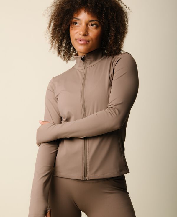 Cartel X Align By Blume Contour Zip Jacket - Hazel