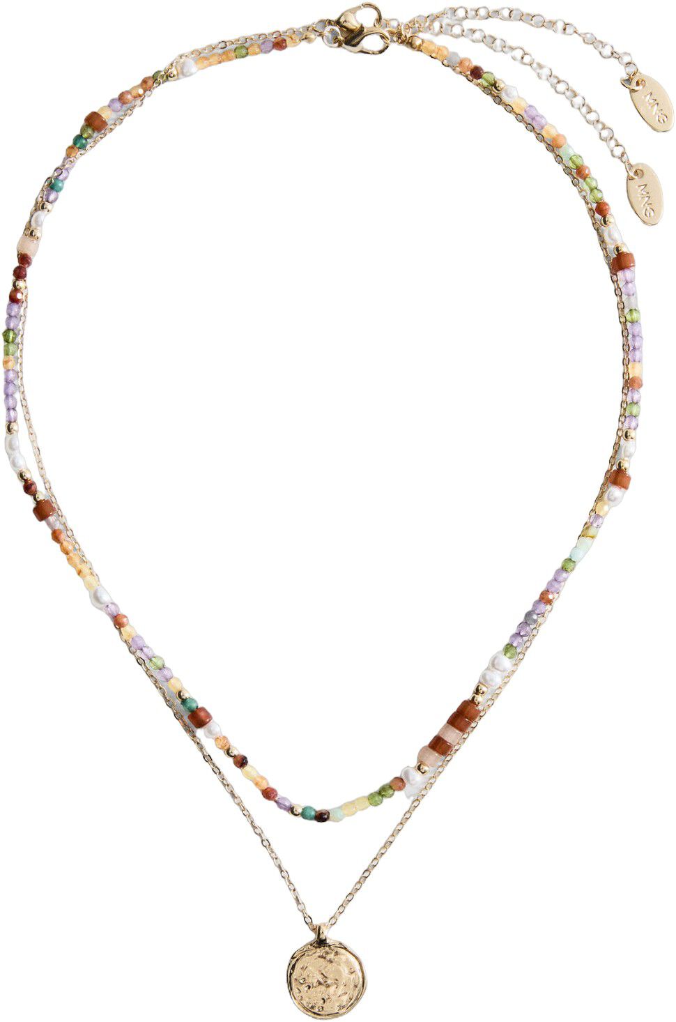 Set 2 combined necklaces